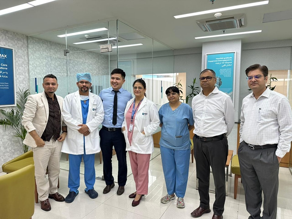 JASU team with WCIEC Organization team visited Max Hospital Vaishali-pic3